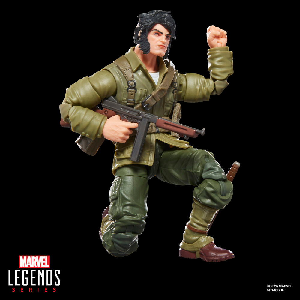 Figura Wolverine WWII Logan Marvel Legends Series 15cm HASBRO