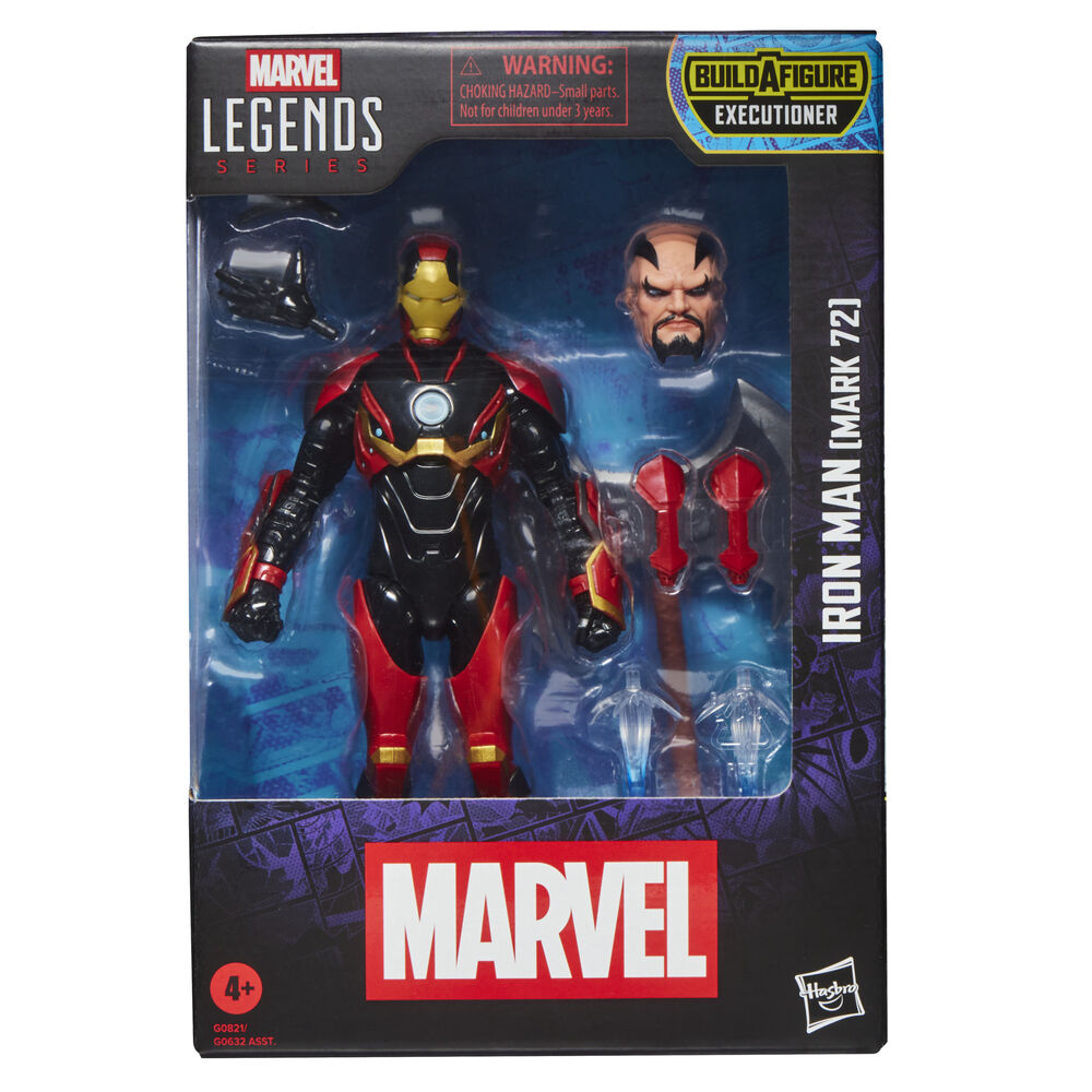 Figura Iron Man Mark 72 Marvel Legends Series 15cm HASBRO