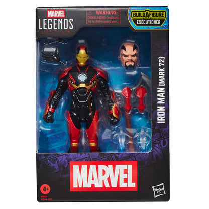Figura Iron Man Mark 72 Marvel Legends Series 15cm HASBRO