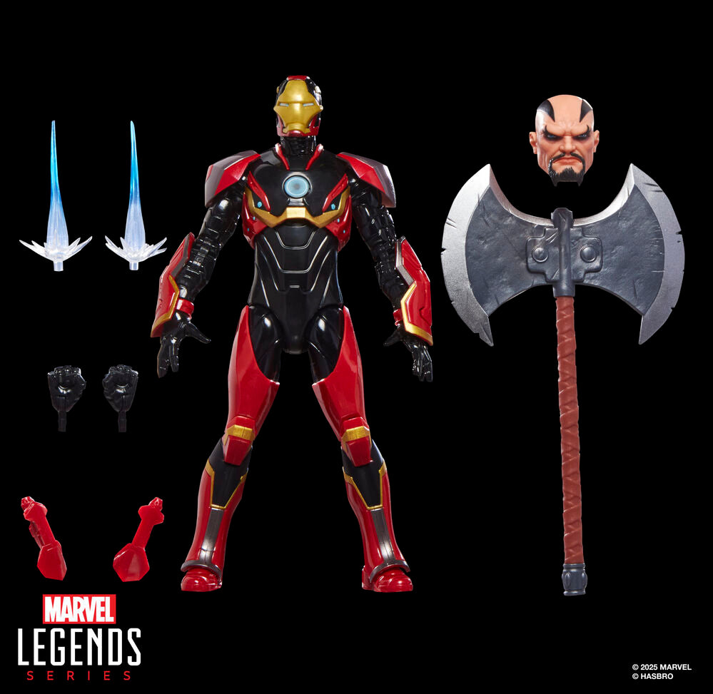 Figura Iron Man Mark 72 Marvel Legends Series 15cm HASBRO