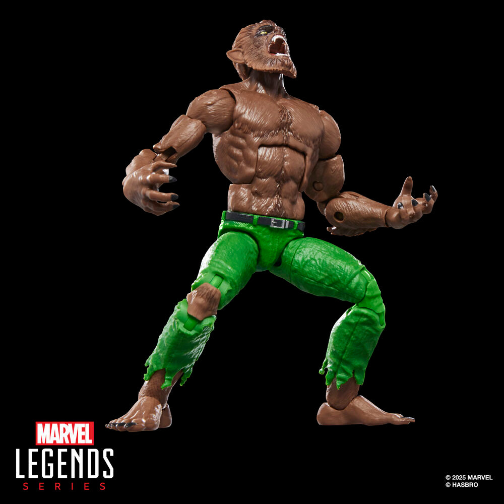 Figura Werewolf By Night Marvel Legends Series 15cm HASBRO