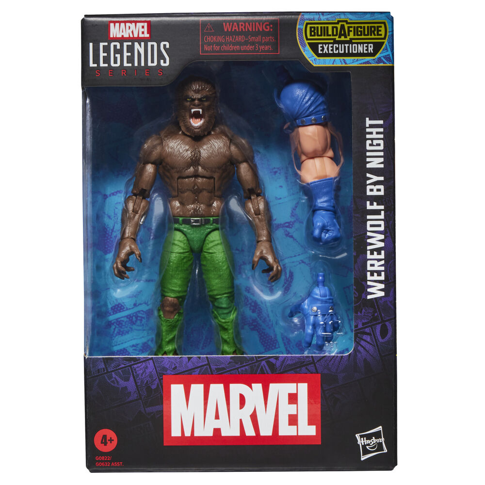 Figura Werewolf By Night Marvel Legends Series 15cm HASBRO