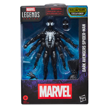 Figura Dark Avengers Spider-Man Marvel Legends Series 15cm HASBRO