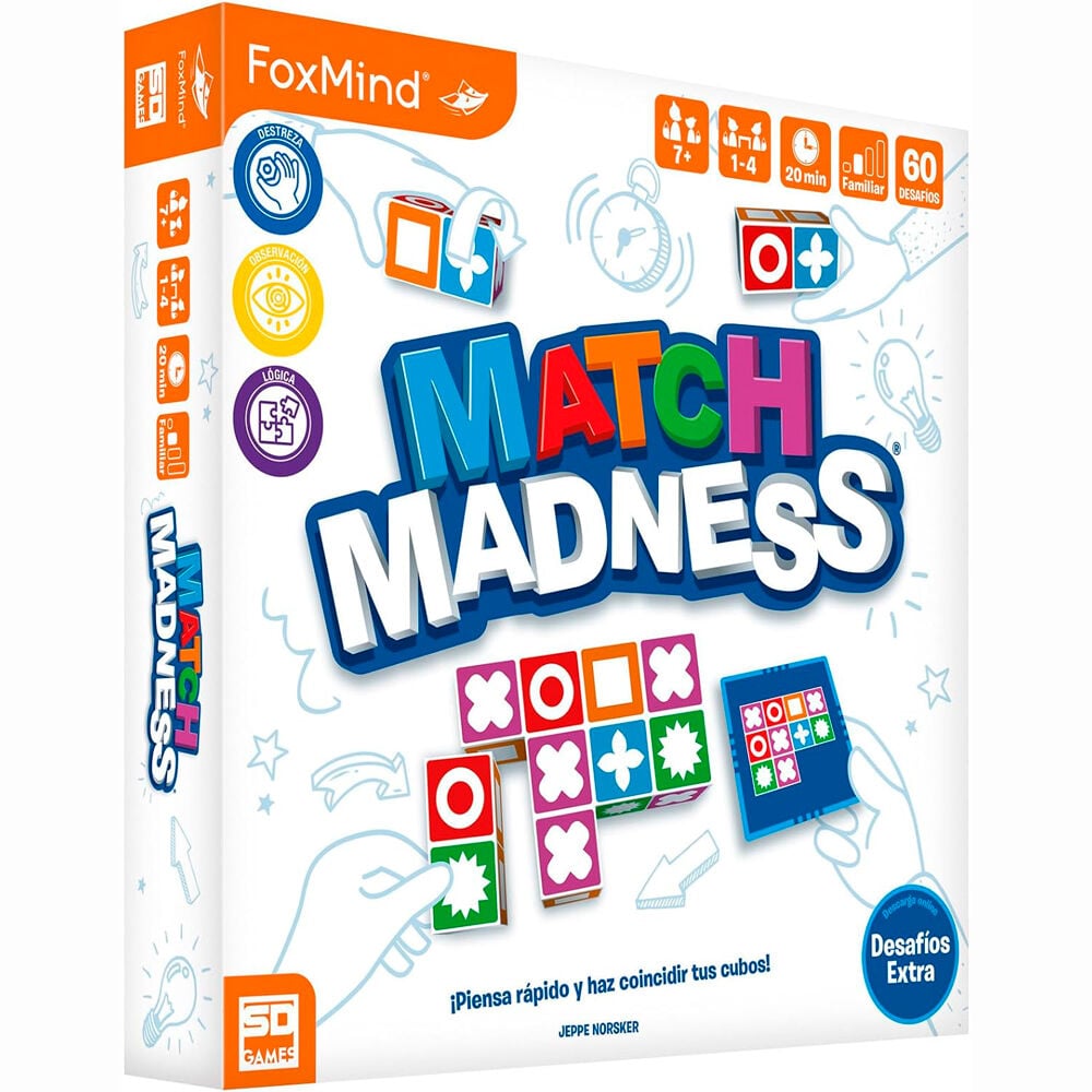 Juego de mesa Match Madness español SD GAMES