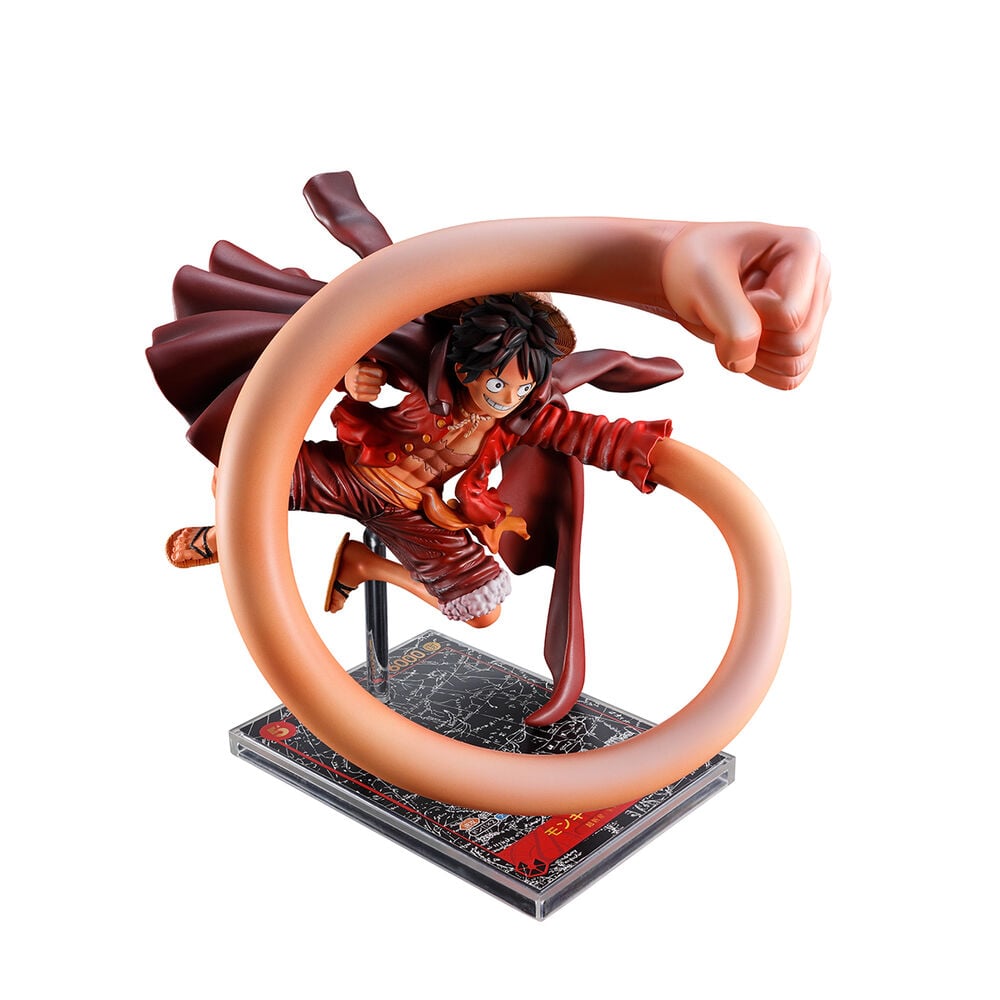 Figura Ichibansho Monkey D. Luffy One Piece Card Game One Piece 20cm BANPRESTO