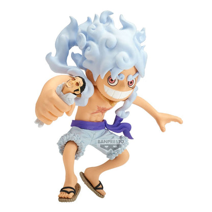 Figura Monkey D. Luffy vs Borsalino Mega World Collectable One Piece 13cm BANPRESTO
