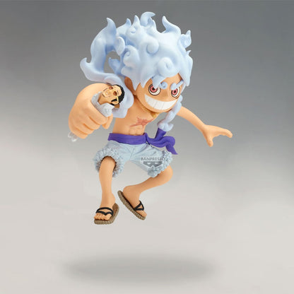 Figura Monkey D. Luffy vs Borsalino Mega World Collectable One Piece 13cm BANPRESTO
