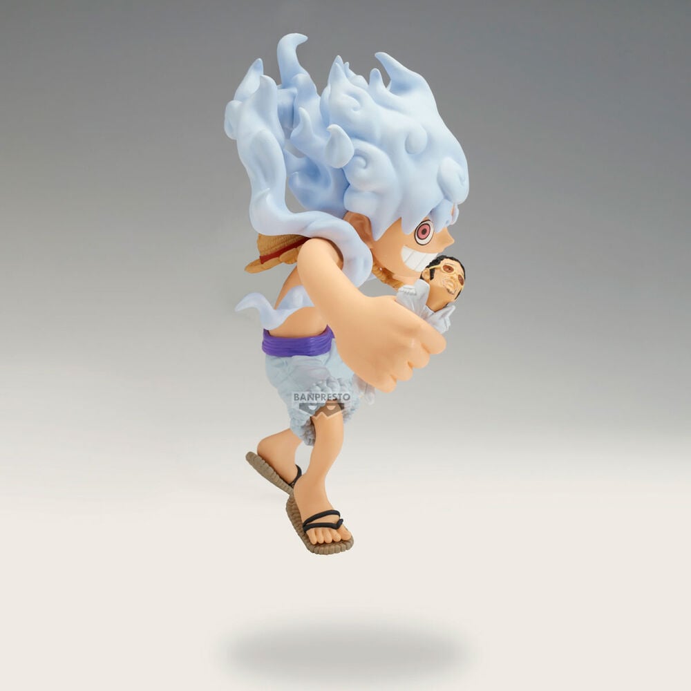 Figura Monkey D. Luffy vs Borsalino Mega World Collectable One Piece 13cm BANPRESTO
