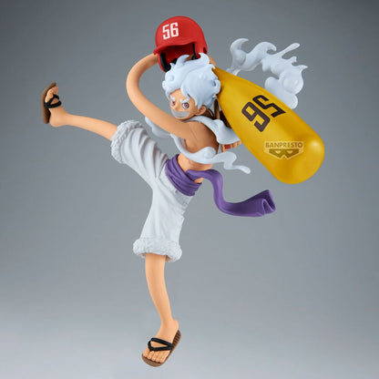 Figura Monkey D. Luffy Gear 5 Battle Record One Piece 17cm BANPRESTO