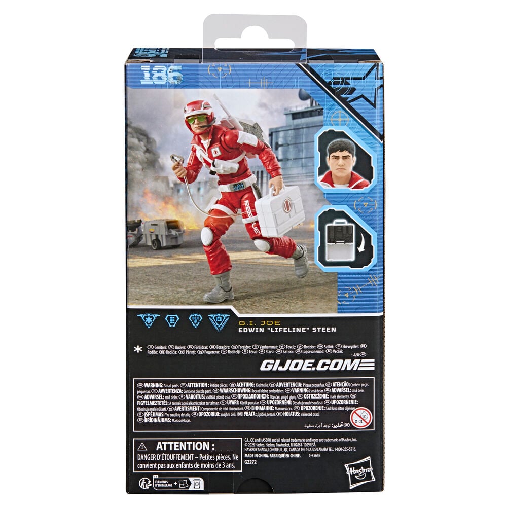 Figura Edwin Lifeline Steen Classified Series G.I. Joe 15cm HASBRO