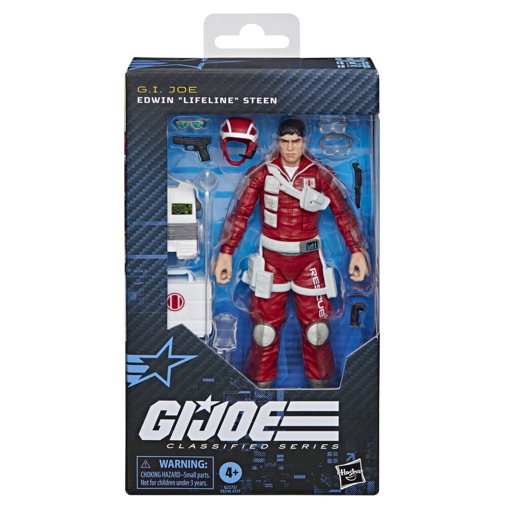 Figura Edwin Lifeline Steen Classified Series G.I. Joe 15cm HASBRO