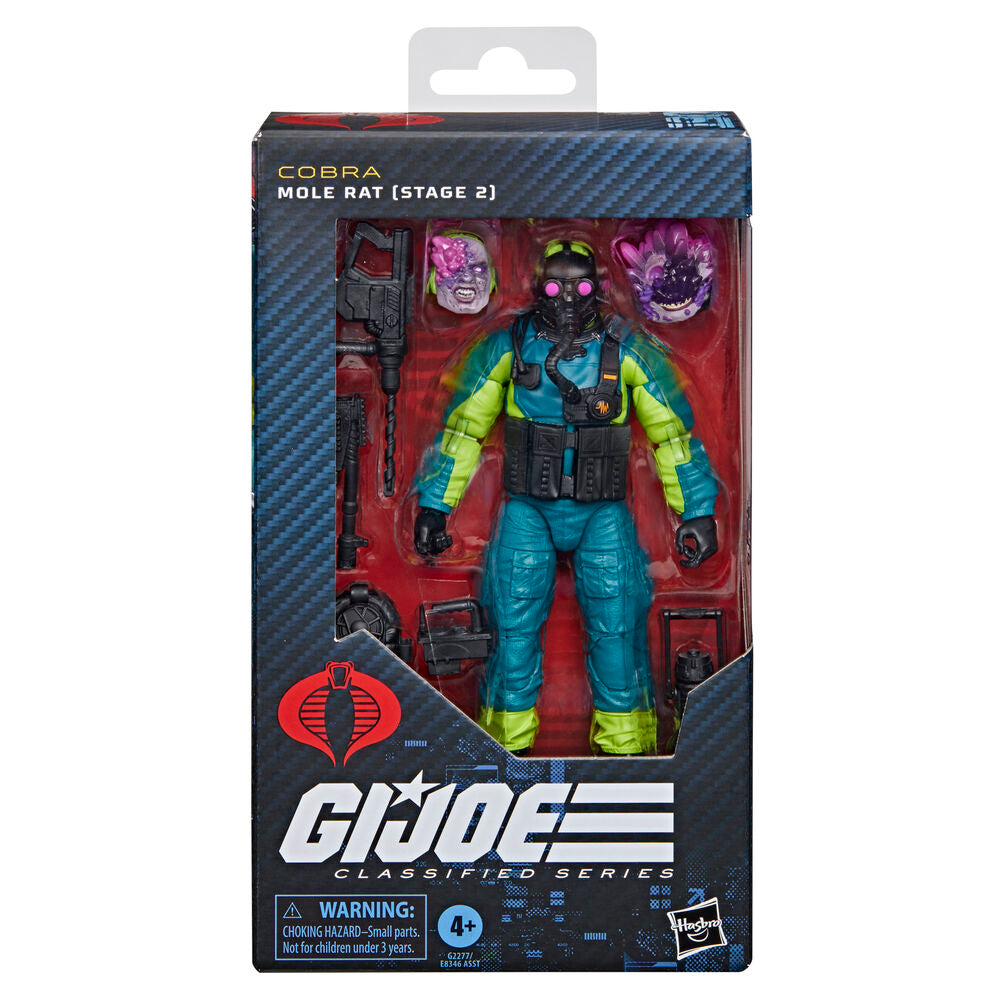 Figura Mole Rat Stage 2 Classified Series Cobra G.I. Joe 15cm HASBRO