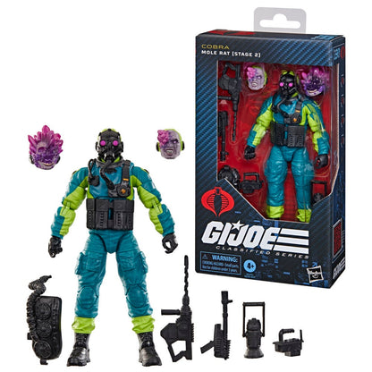 Figura Mole Rat Stage 2 Classified Series Cobra G.I. Joe 15cm HASBRO