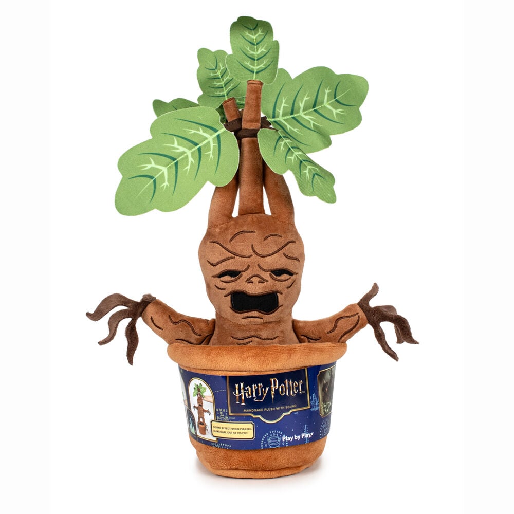 Peluche Mandragora Harry Potter 25cm sonido PLAY BY PLAY