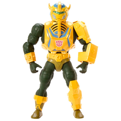 Figura Man-At-Arms Bumblebee Transformers Masters of the Universe 14cm MATTEL