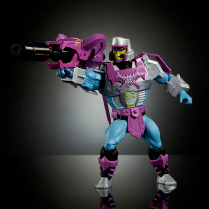 Figura Armor Skeletor Megatron Transformers Masters of the Universe 14cm MATTEL