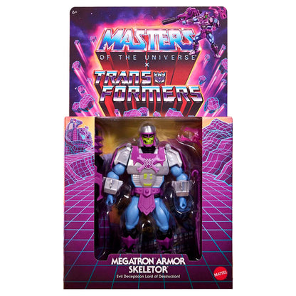 Figura Armor Skeletor Megatron Transformers Masters of the Universe 14cm MATTEL