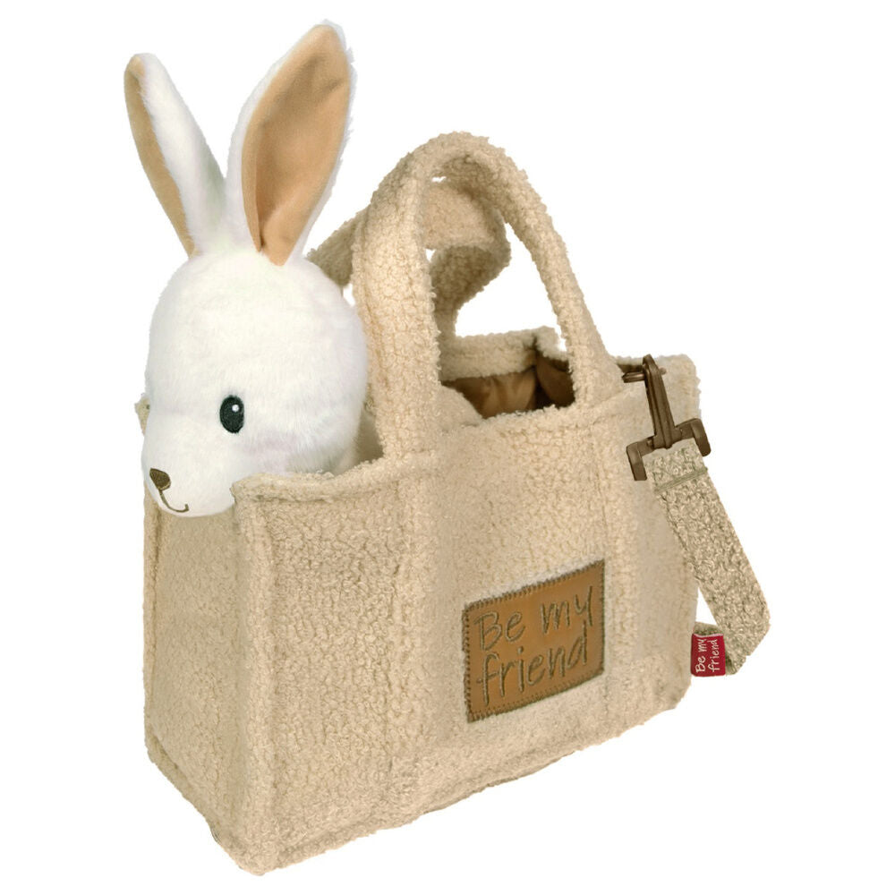 Bolso + peluche conejo 28cm PERLETTI