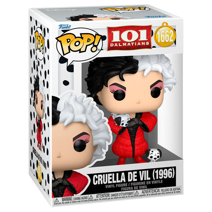 Figura POP Disney 101 Dalmatas Cruella de Vil (1996) FUNKO
