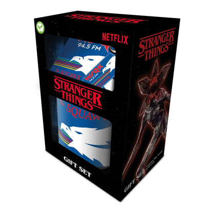 Set Taza + Posavasos y llavero Stranger Things 5 PYRAMID