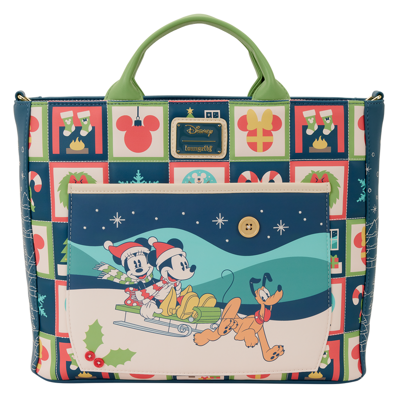 Bolso mochila Mickey & Minnie Holiday Disney Loungefly LOUNGEFLY