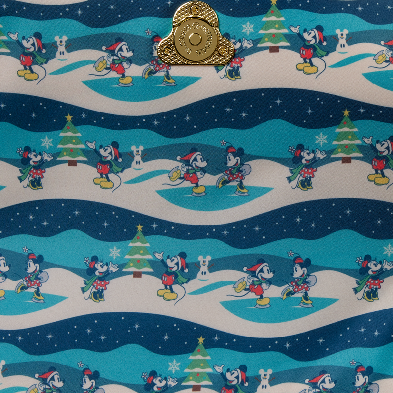 Bolso bandolera Mickey Holiday Disney Loungefly LOUNGEFLY