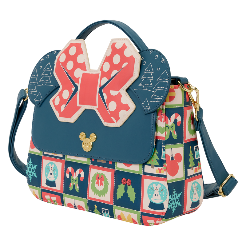 Bolso bandolera Mickey Holiday Disney Loungefly LOUNGEFLY