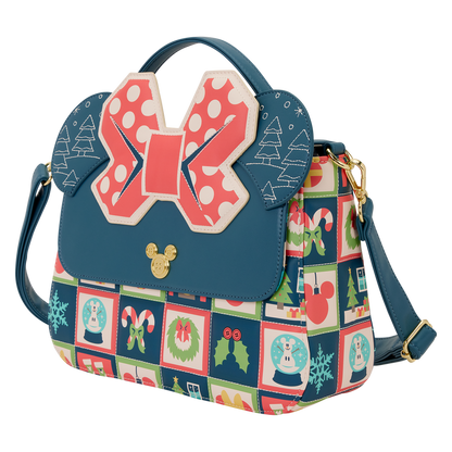 Bolso bandolera Mickey Holiday Disney Loungefly LOUNGEFLY
