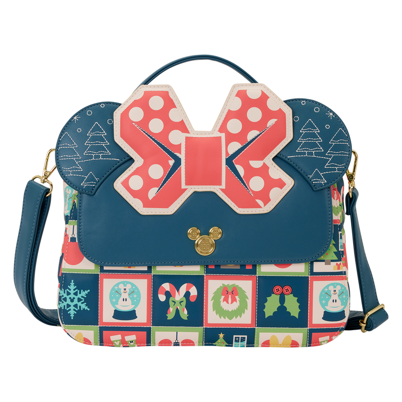 Bolso bandolera Mickey Holiday Disney Loungefly LOUNGEFLY