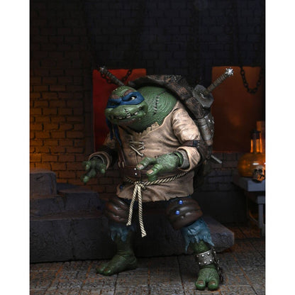 Figura Ultimate Leonardo As Hunchback Tortugas Ninja 18cm NECA
