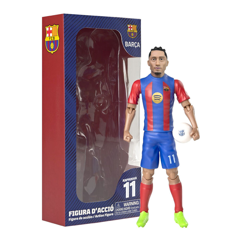 Figura Action Raphinha FC Barcelona 20cm BANBO TOYS
