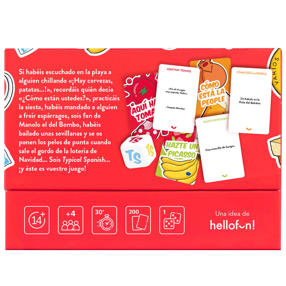 Juego Typical Spanish español HELLOFUN!