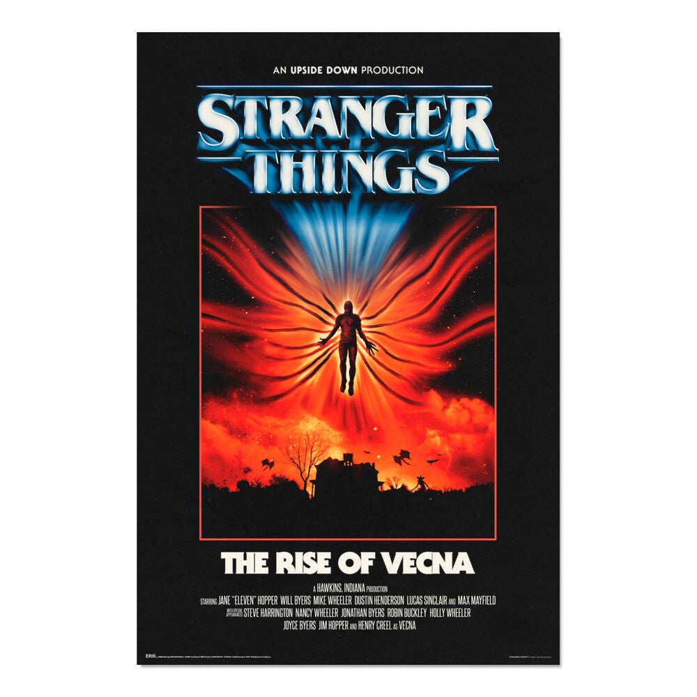 Poster The Rise of Vecna Stranger Things ERIK