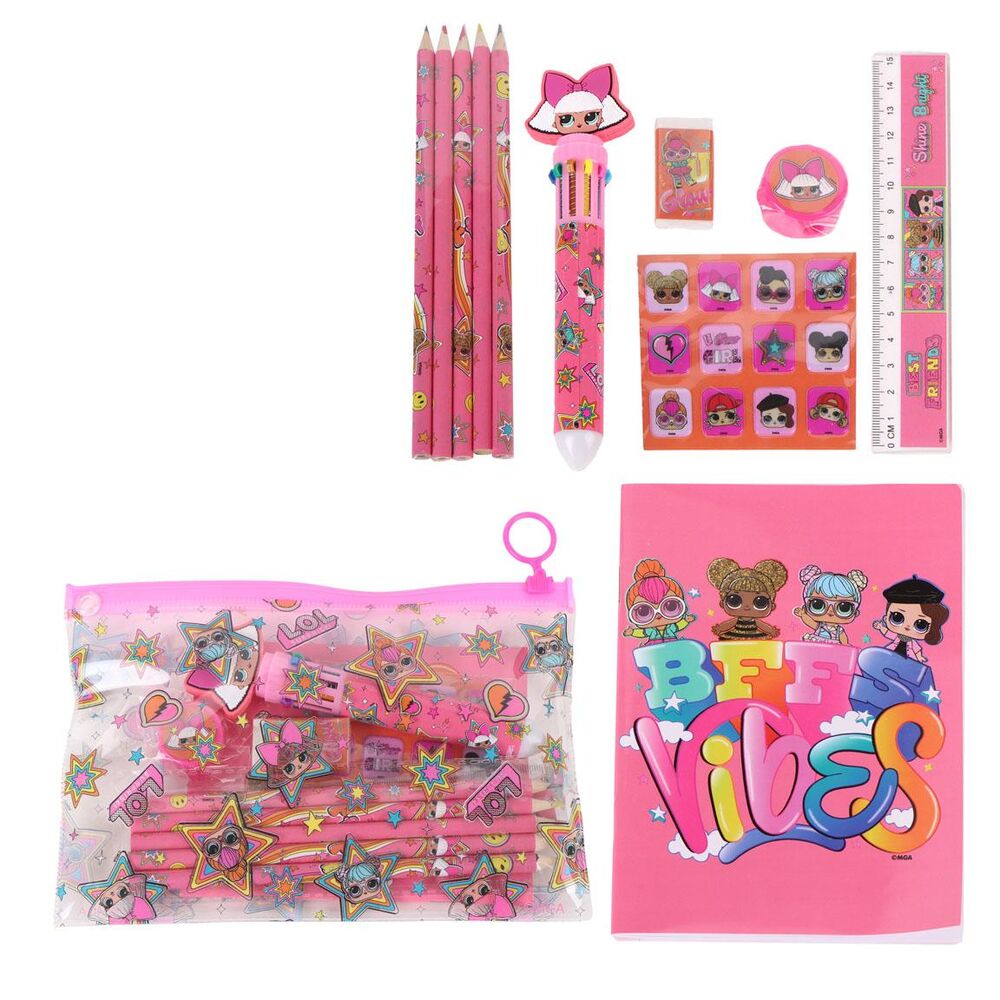 Set papeleria LOL Surprise CERDÁ