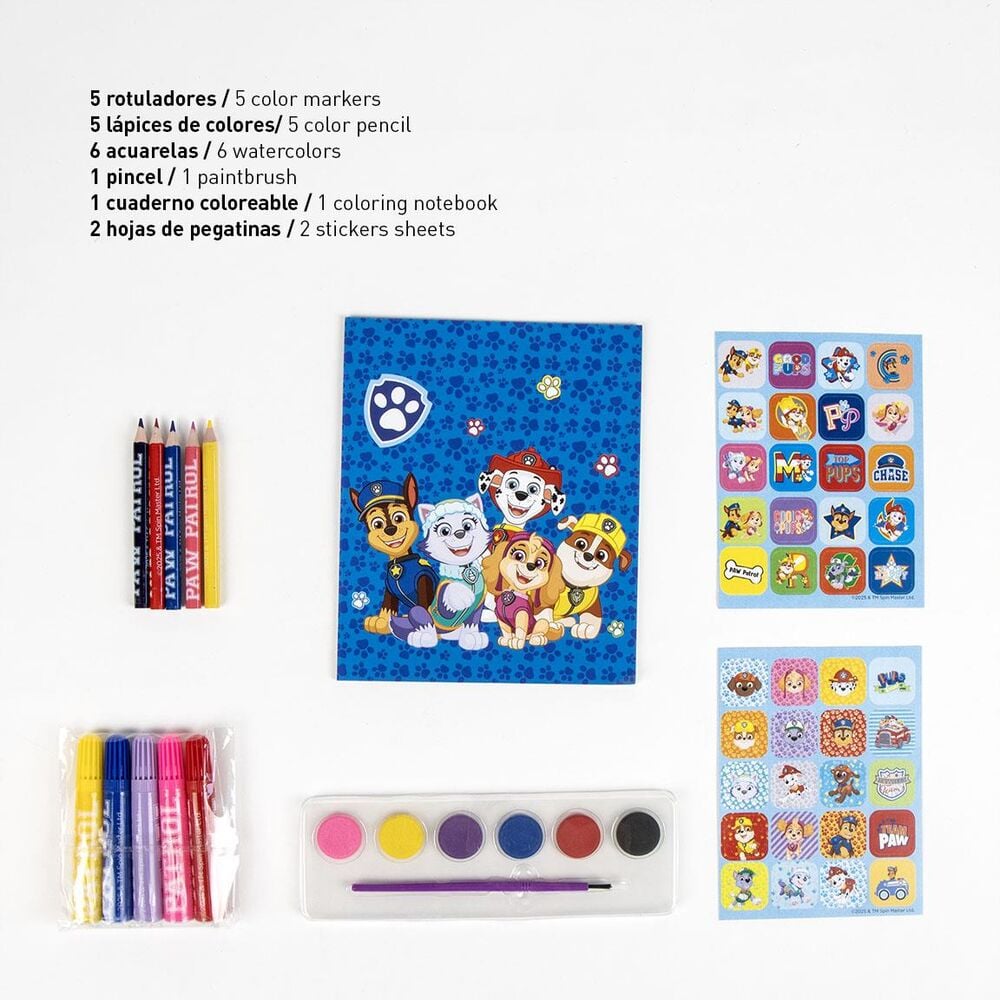 Set papeleria mochila Patrulla Canina Paw Patrol CERDÁ