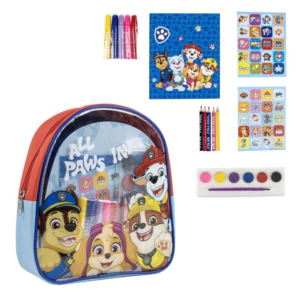 Set papeleria mochila Patrulla Canina Paw Patrol CERDÁ