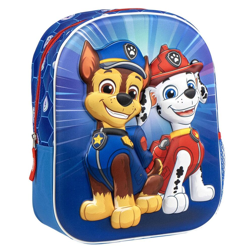 Mochila 3D Patrulla Canina Paw Patrol 31cm CERDÁ
