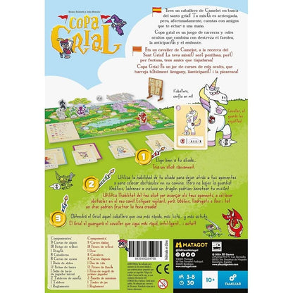 Juego mesa Copa Grial español SD GAMES