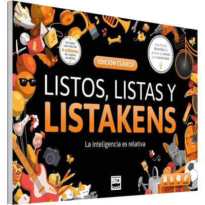 Juego mesa Listos Listas y Listakens español SD GAMES