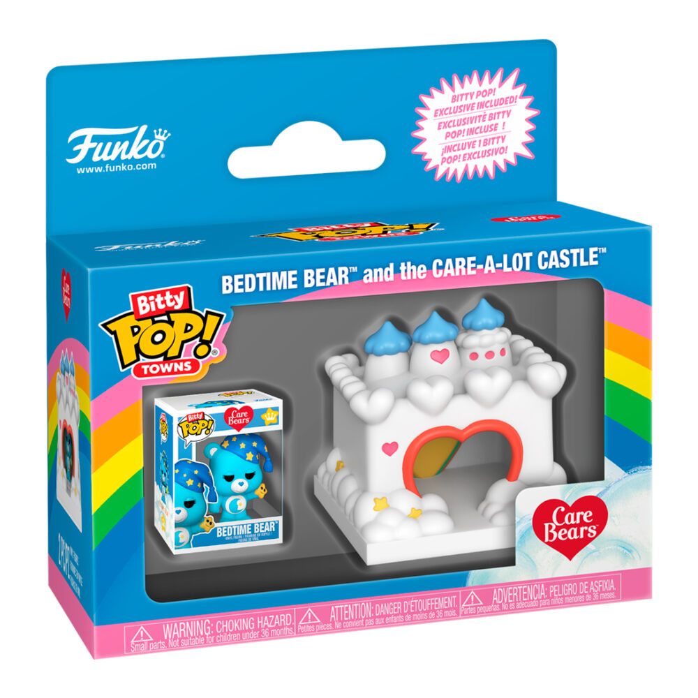 Figura Bitty POP Town Osos Amorosos Bedtime Bear and the Care a Lot Castle FUNKO