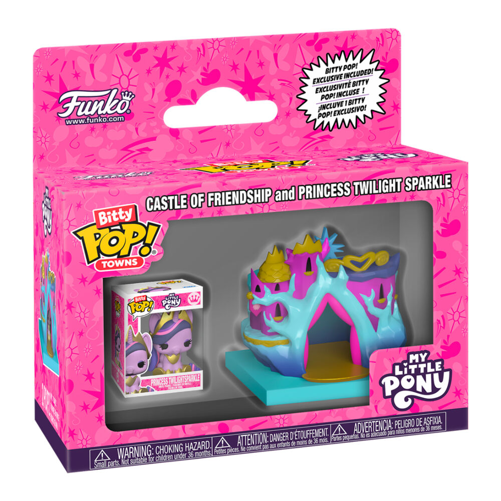 Figura Bitty POP Town My Little Pony Castle of Friendship and Princess Twilight Sparkle FUNKO