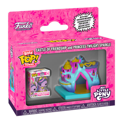 Figura Bitty POP Town My Little Pony Castle of Friendship and Princess Twilight Sparkle FUNKO