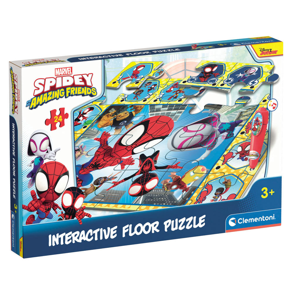 Puzzle Interactivo Spidey Marvel 24pzs CLEMENTONI