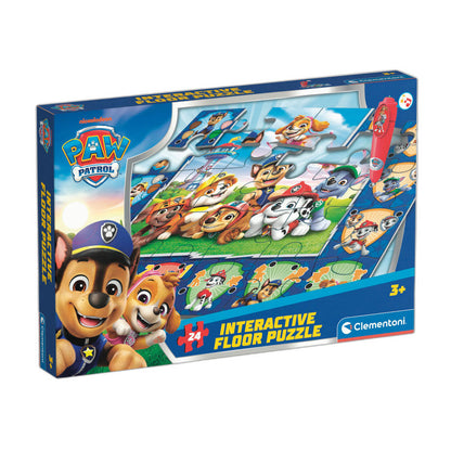 Puzzle Interactivo Patrulla Canina Paw Patrol 24pzs CLEMENTONI