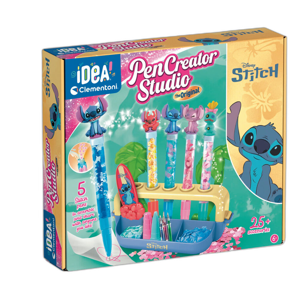 Crea tus Boligrafos Stitch Disney CLEMENTONI