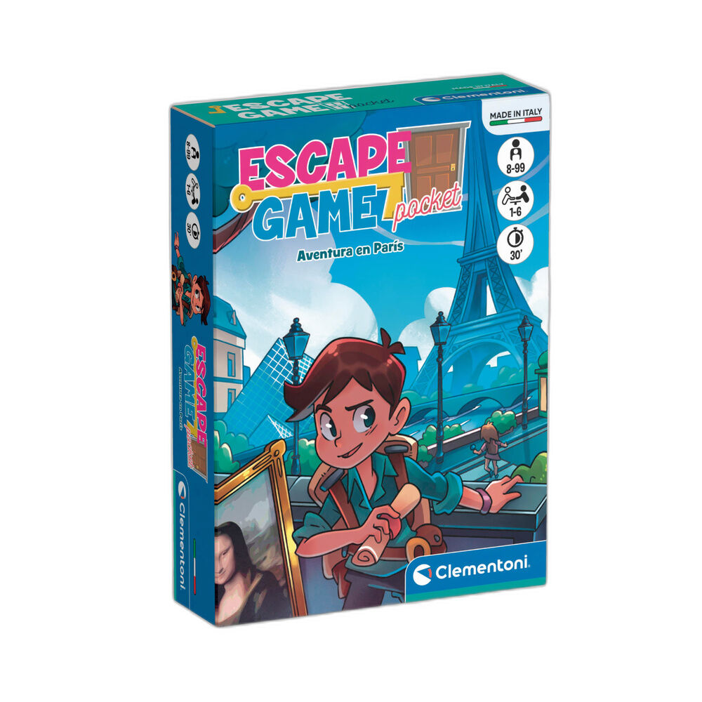 Juego Escape Game Aventura en Paris español CLEMENTONI