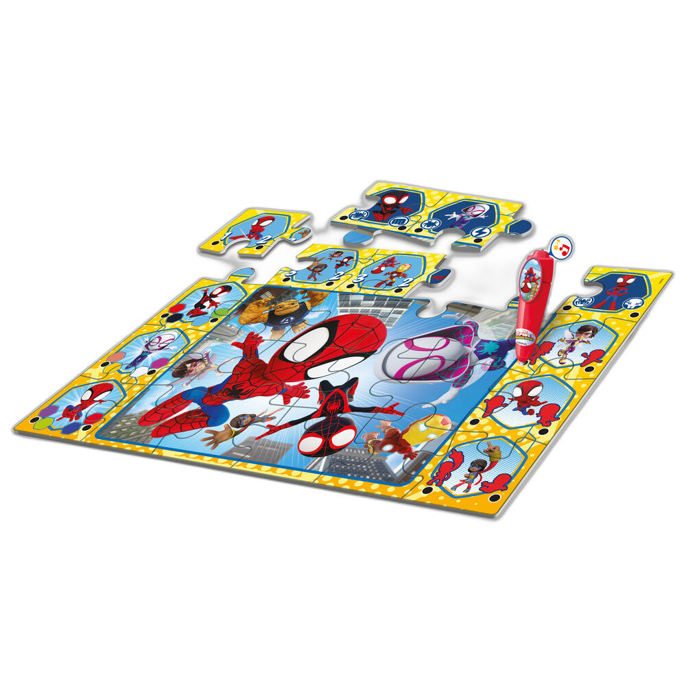 Puzzle Interactivo Spidey Marvel 24pzs CLEMENTONI
