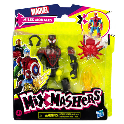 Figura Miles Morales Mix Mashers Marvel 12cm HASBRO