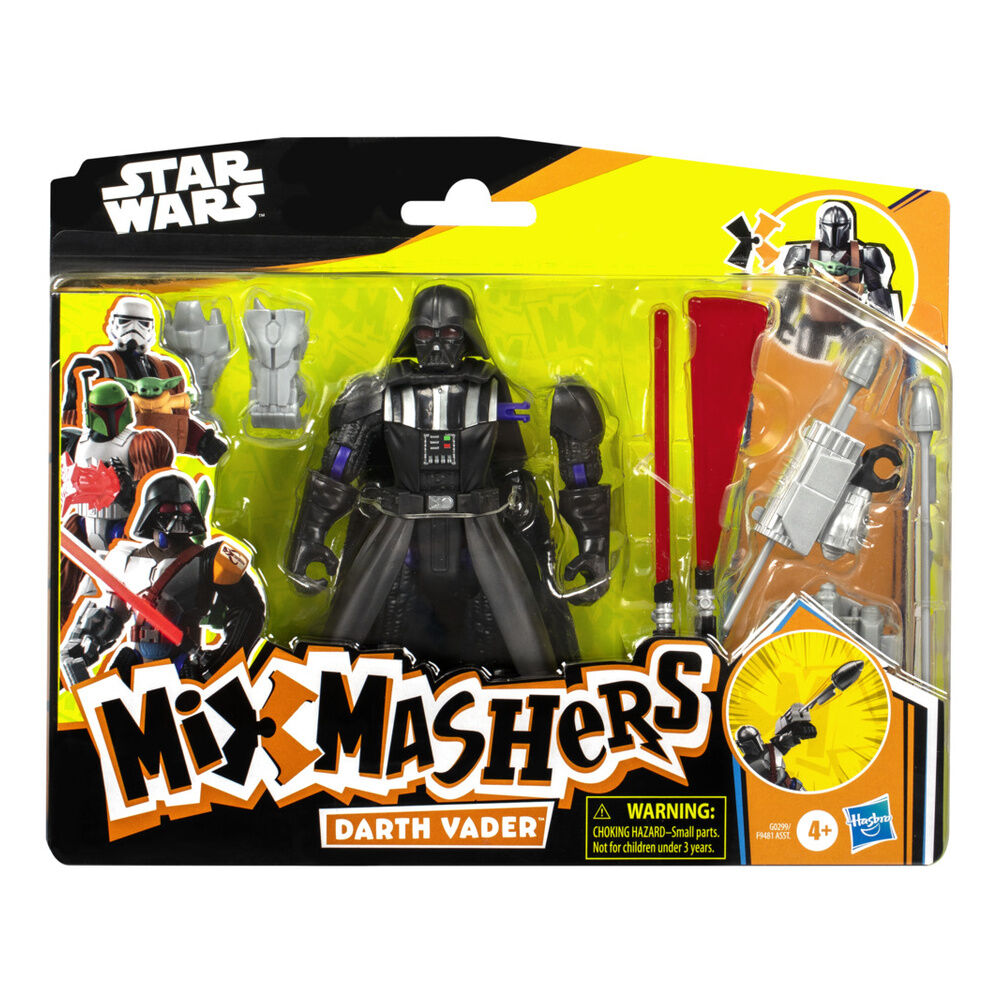 Figura Darth Vader Deluxe Mix Mashers Star Wars 12cm HASBRO