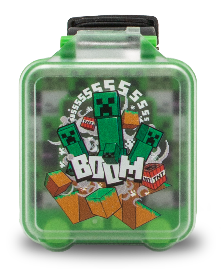 Reloj digital educativo con juegos Minecraft KIDS LICENSING